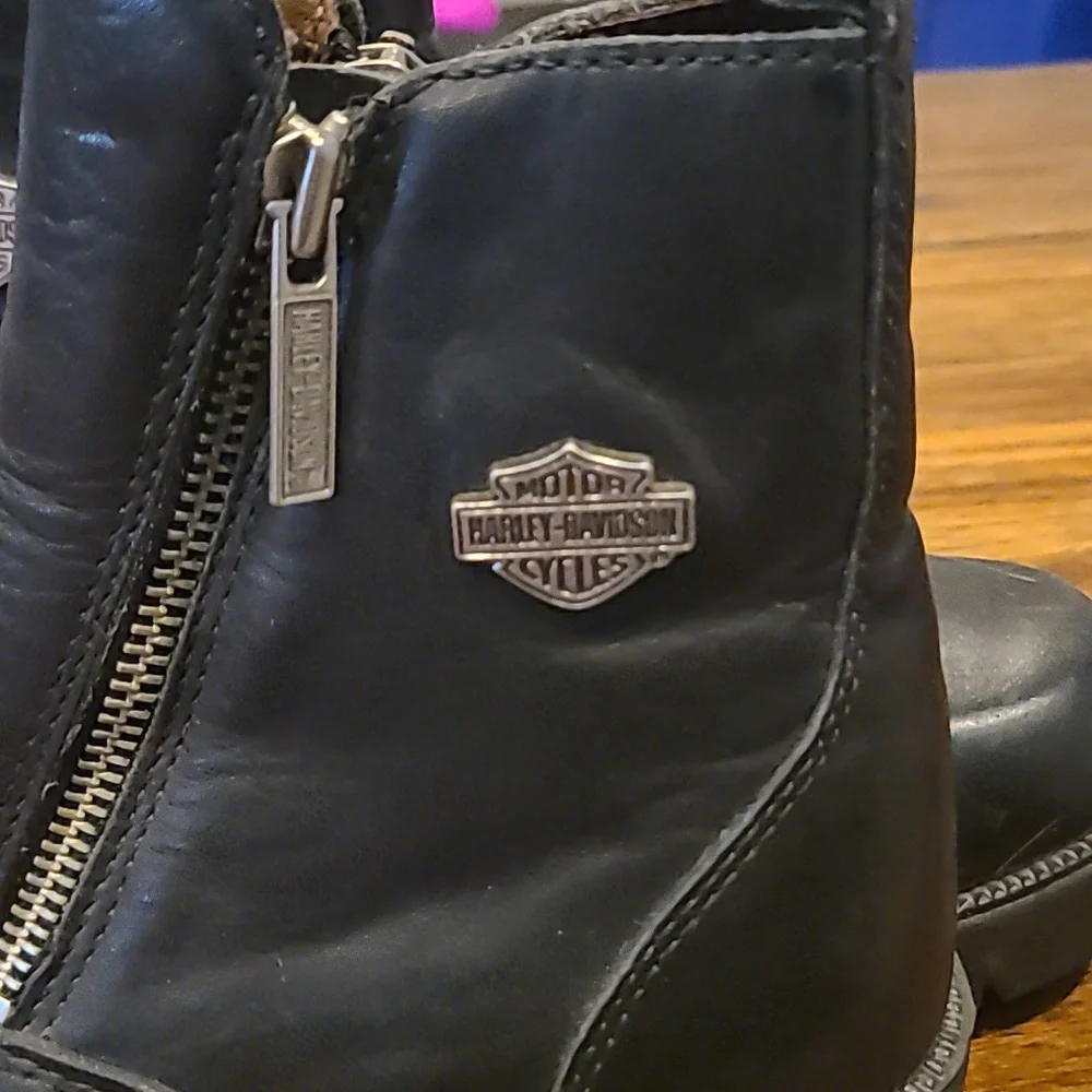 Harley Davidson Women's Starter Switch Boots sz 5.5 - Picture 2 of 6